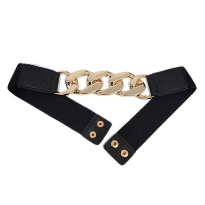 Elastic elastic band slim ring buckle waist seal