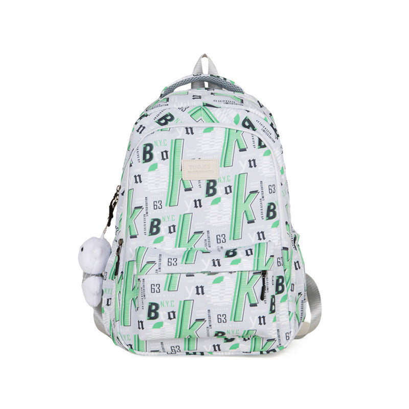 Graffiti casual backpack student backpack