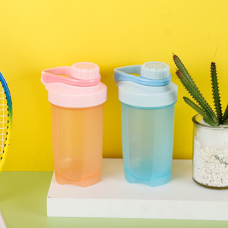 500ML Sports Shaker Cup Fitness Mixing Cup