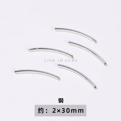 14/18K gold nine-character needle ball needle flower holder copper ring heart shape