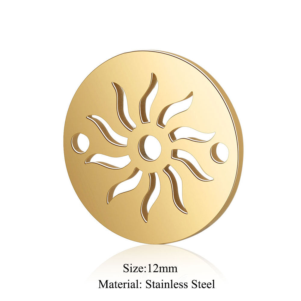 5 pcs/titanium steel jewelry connecting accessories