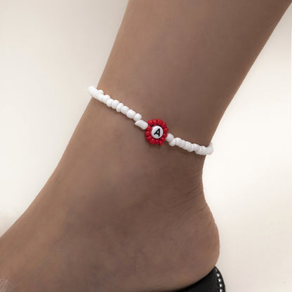 Acrylic letter beaded necklace