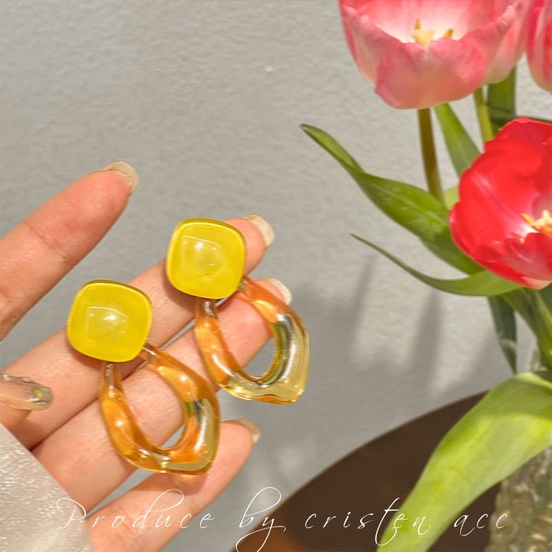 Geometric earrings fashion stud earrings