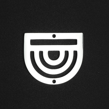 5 pcs/titanium steel arc connection accessories