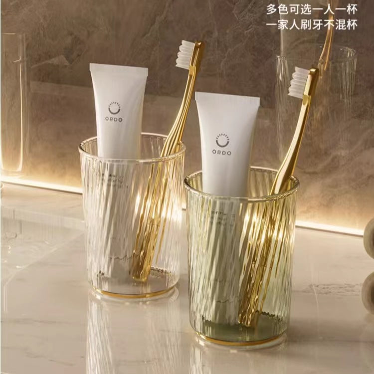 Electroplated Toothbrush Cup