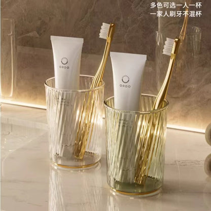 Electroplated Toothbrush Cup