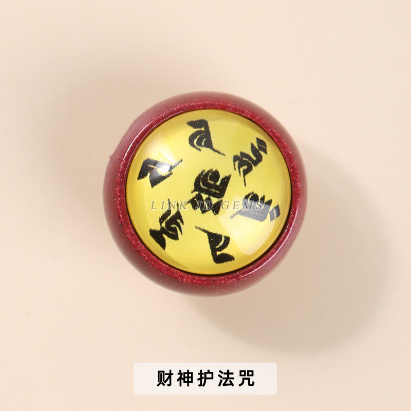 97% high content purple gold sand thangka beads