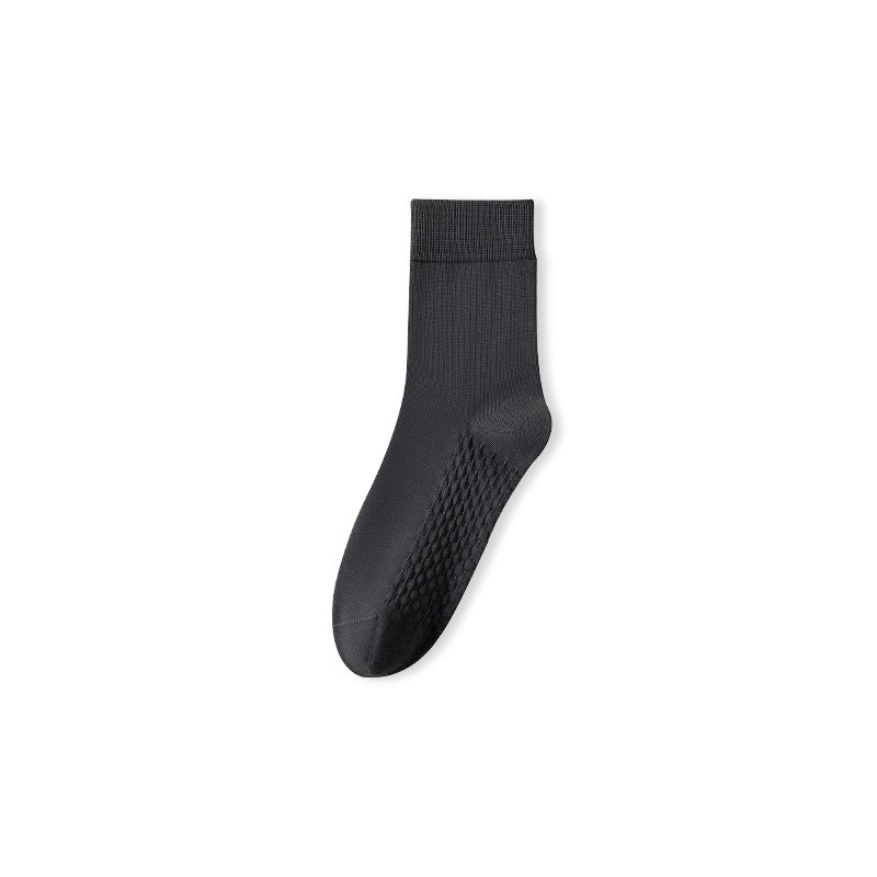 Breathable Cotton Business Men's Socks