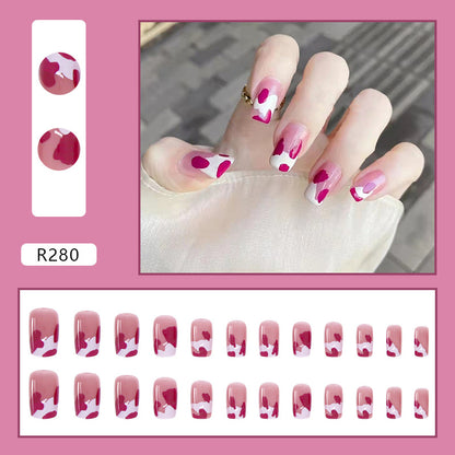 Pegatinas para uñas estilo ballet removibles 