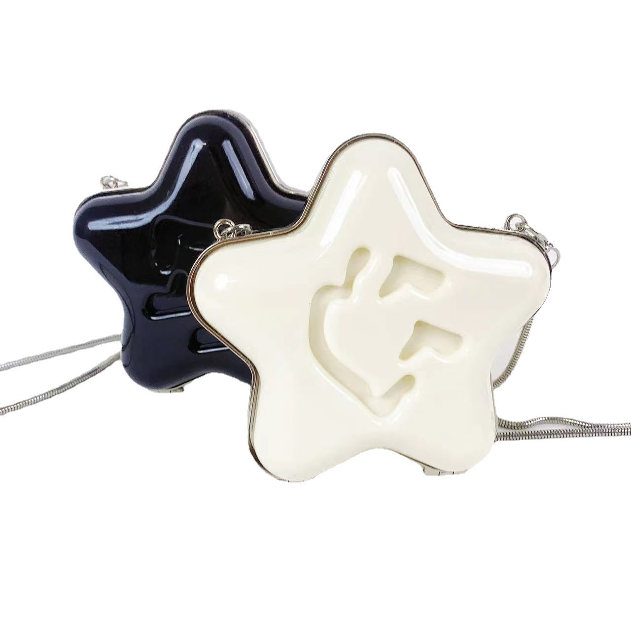 Acrylic star love star mouth red envelope