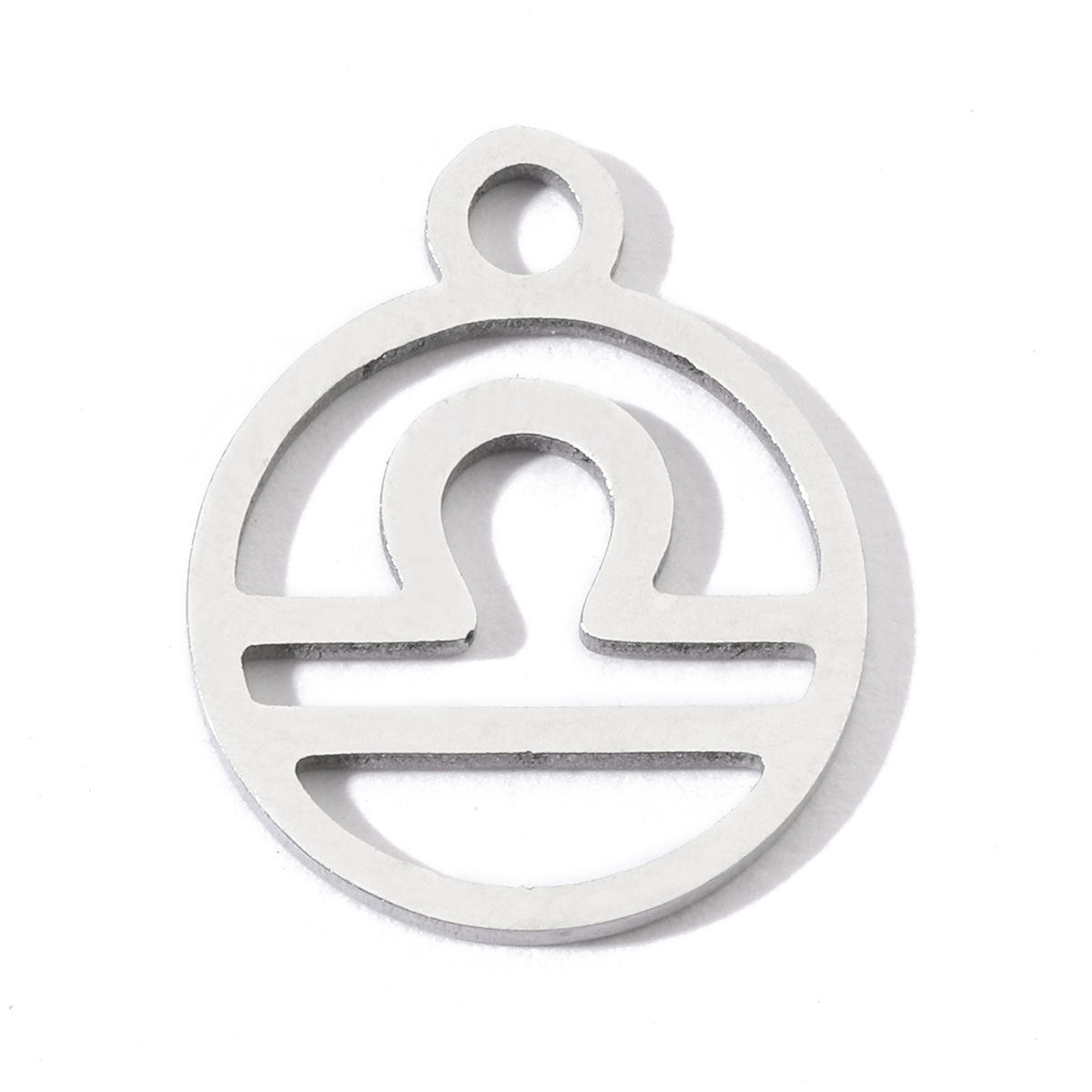 20 pcs/pack twelve constellations titanium steel pendant