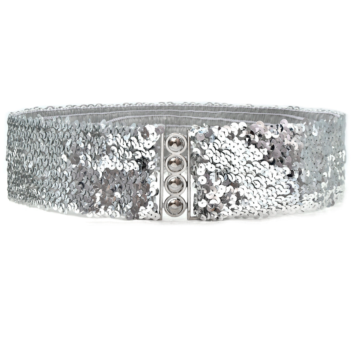 Sequin elastic belt