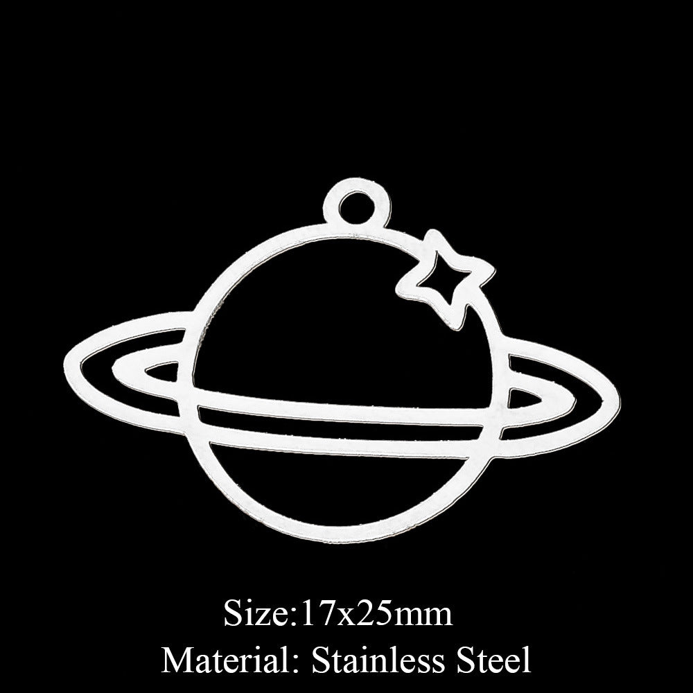 5 pcs/bag, eye fairy face pendant.