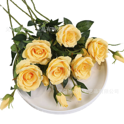 Simulation two roses