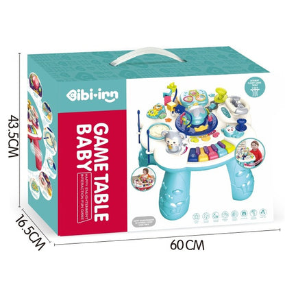 Children's Multi-functional Learning Fun Game Table Electric Early Education