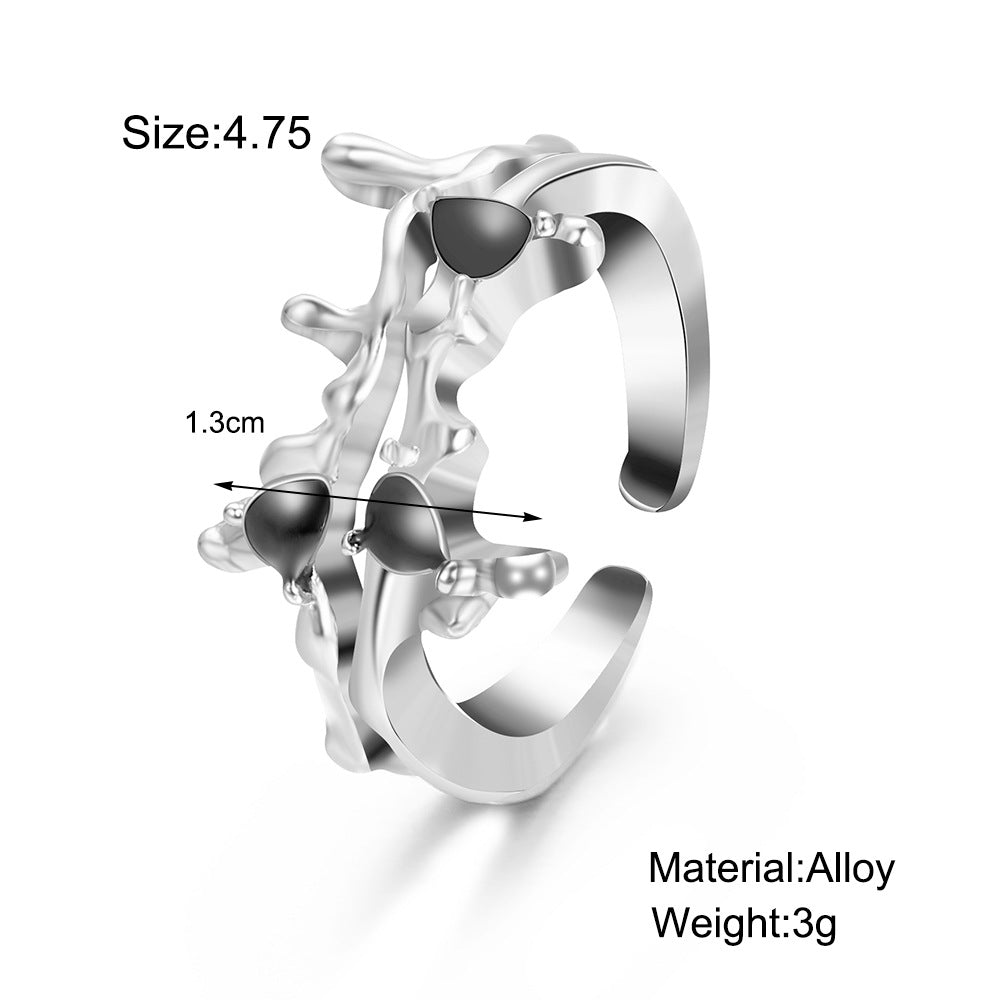 Thorn Heart Ring for Women