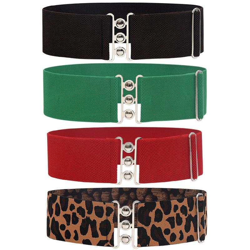 Elastic elastic wide belt new