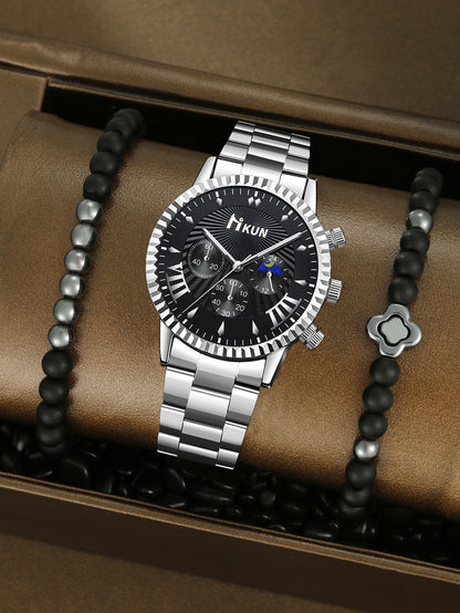 Casual Men's Watch Set