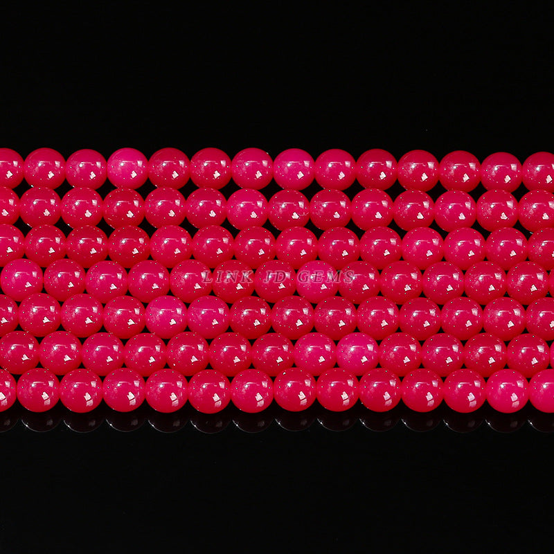 3/6Mm Ruby Round Beads Loose Beads