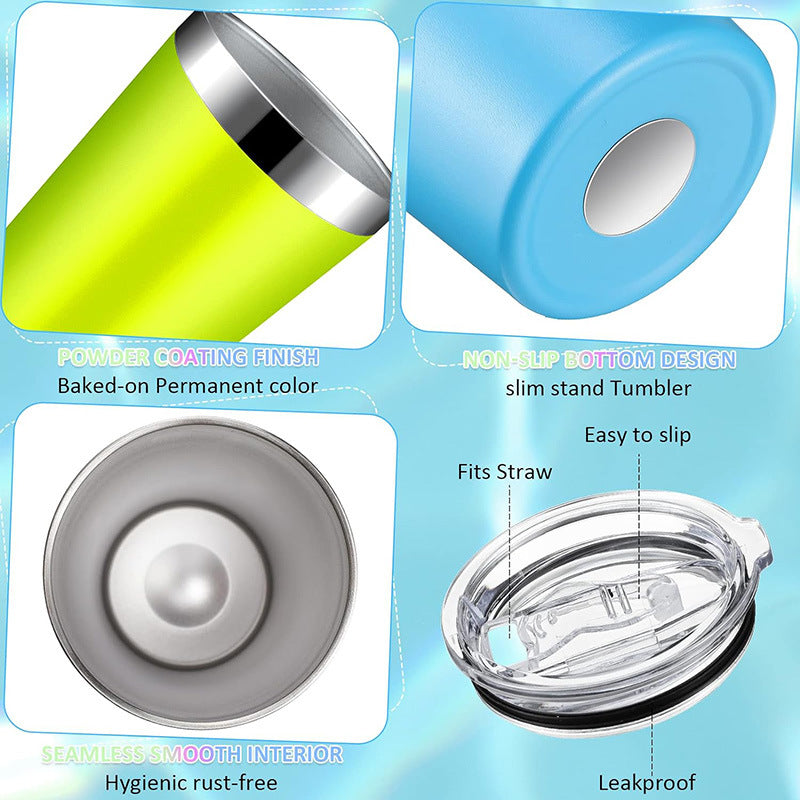 16Oz conical 304 stainless steel cup