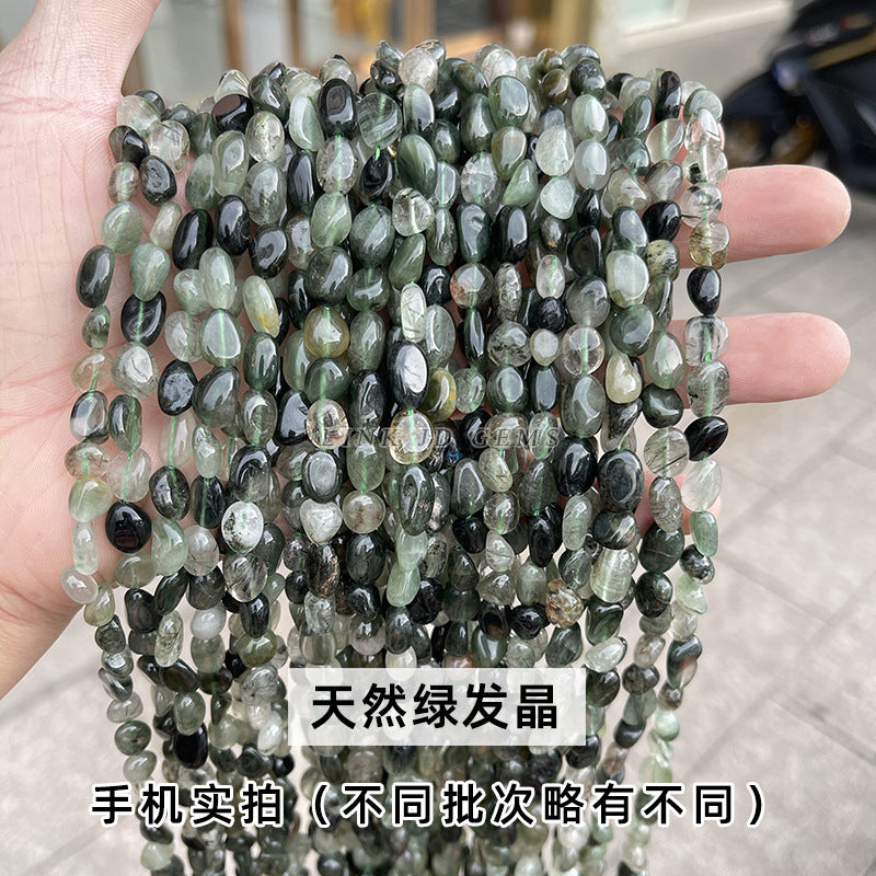 6-8Mm crystal agate irregular conformal loose beads