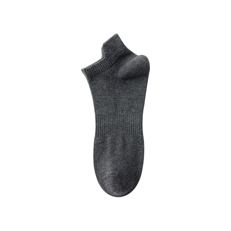 Calcetines tobilleros de algodón transpirables para hombre de primavera y verano 