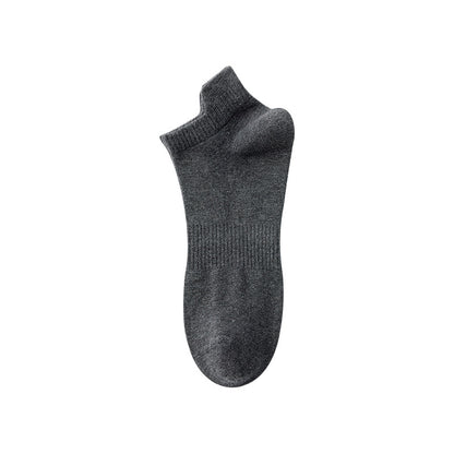 Calcetines tobilleros de algodón transpirables para hombre de primavera y verano 