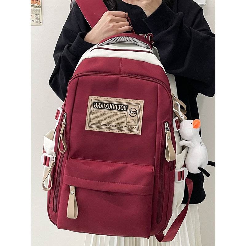 Graffiti college student backpack wholesale