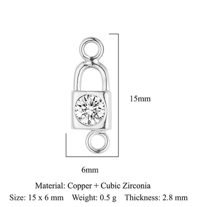 Copper zircon winged spider snake pendant