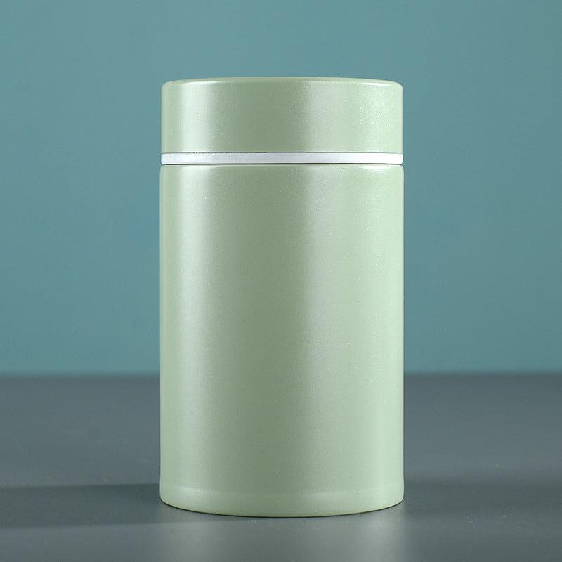 260Ml stainless steel 304 thermos cup solid color pocket cup