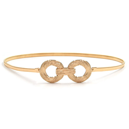 Elastic Metal Belt Gold