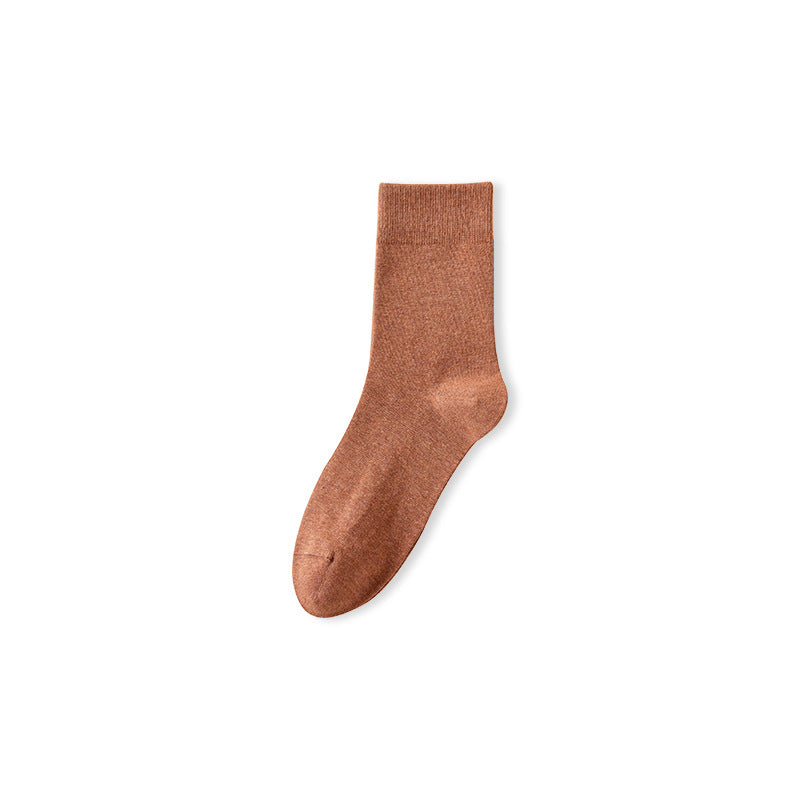 Calcetines antiolor de algodón para hombre primavera-otoño 