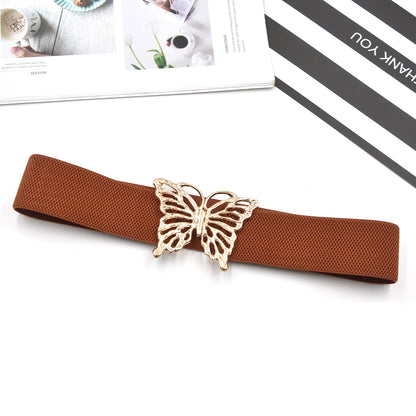 Hollow butterfly decorative belt