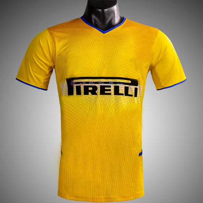 Camiseta de entrenamiento tailandesa retro de manga corta de la tercera equipación del Inter 02-03 