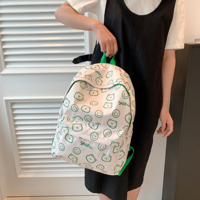 School bag cartoon printed backpack