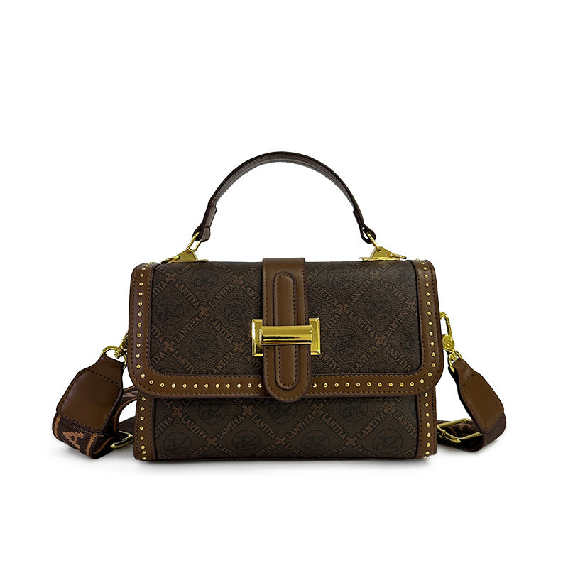 Premium texture new portable single bag