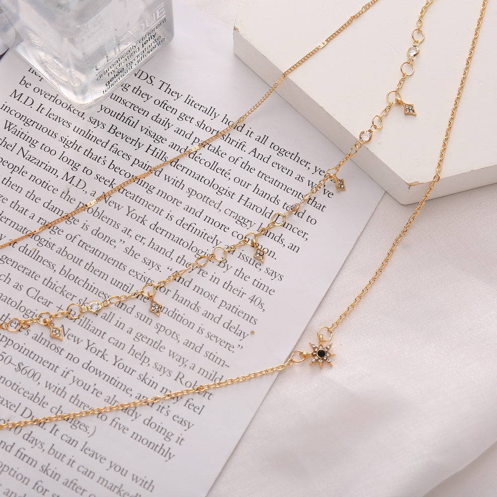 Multi-layer Star Pendant Necklace