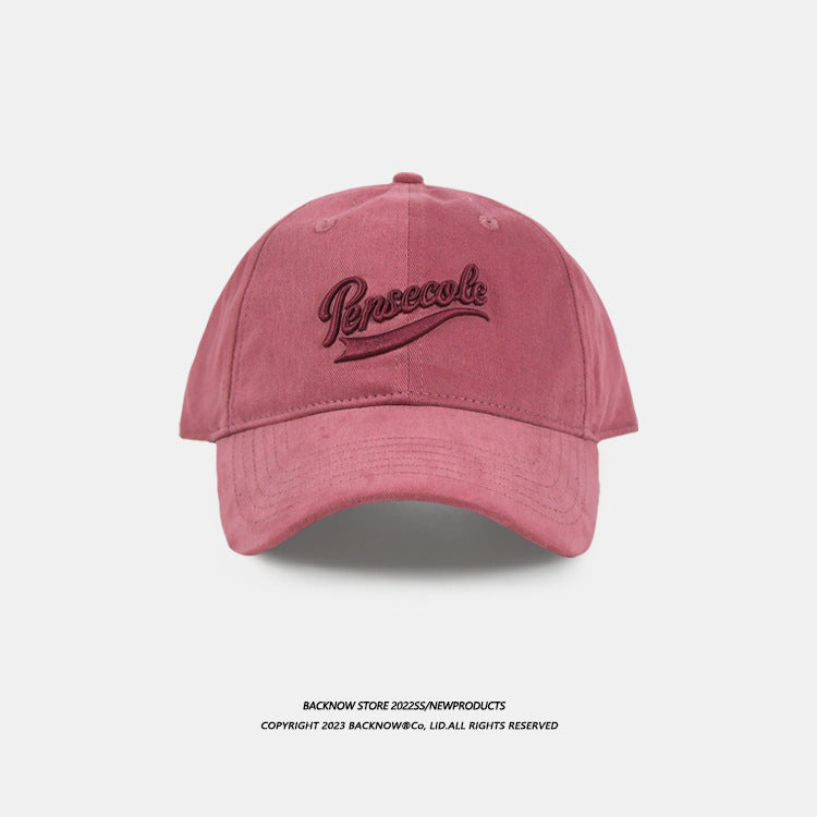 Oversized Letter Baseball Cap