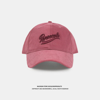Oversized Letter Baseball Cap