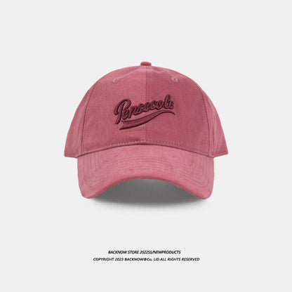 Oversized Letter Baseball Cap
