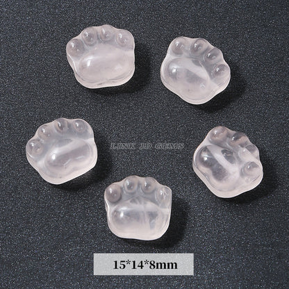 Gray Moonlight Pixiu Red Strawberry Crystal Pendant