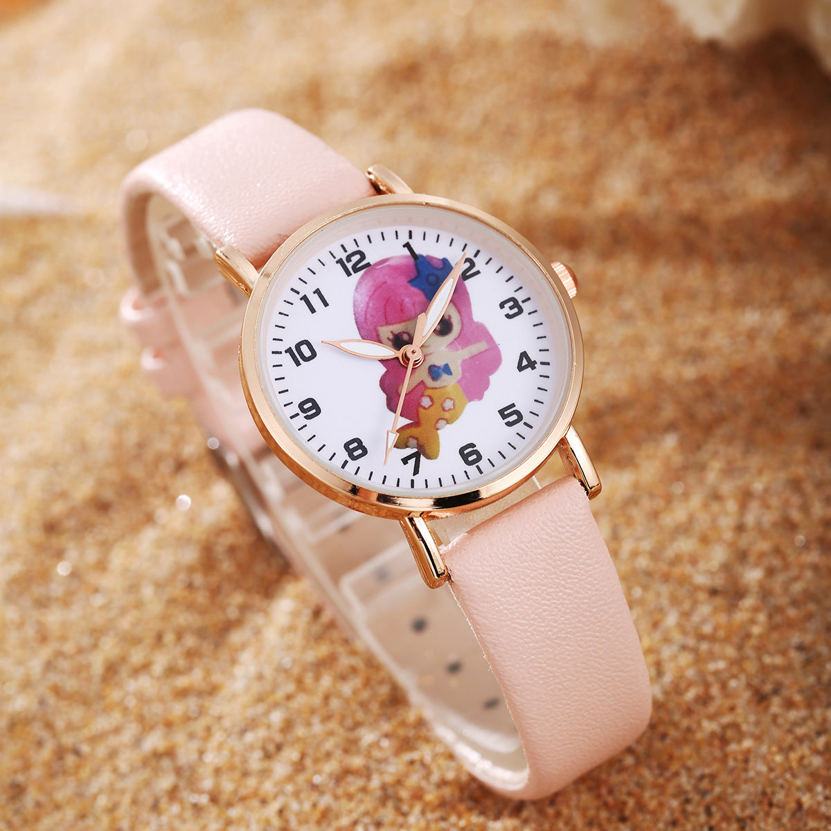 Cute Mermaid Quartz Watch Set