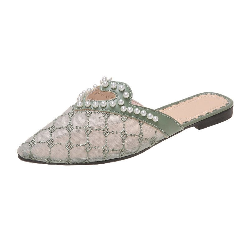Summer mesh slippers women