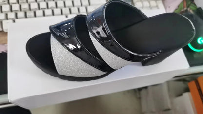 Fish mouth slippers women