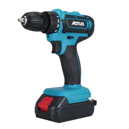28V Lithium Drill & Electric Screwdriver - Cordless Rechargeable Tool
