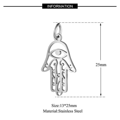 5 pcs/titanium steel jewelry connecting accessories pendant