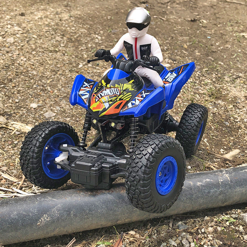 Coche y motocicleta con Control remoto recargable: deriva de alta velocidad, carreras eléctricas para niños y vehículos todoterreno de juguete 