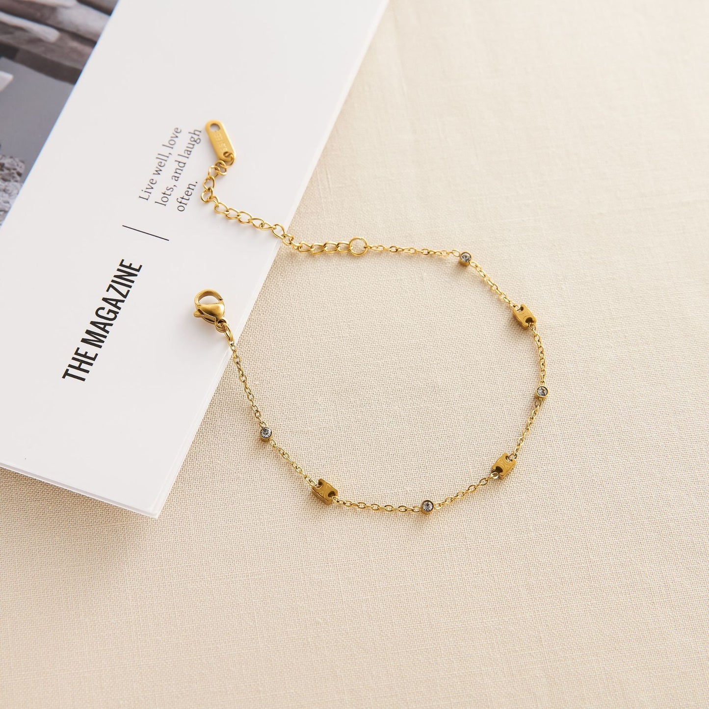 Titanium Steel Arc de Triomphe Bracelet