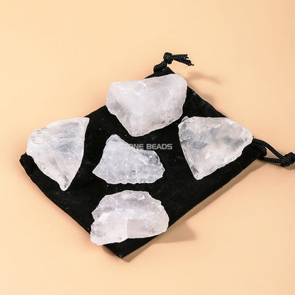 Crystal rough stone bagged specimen