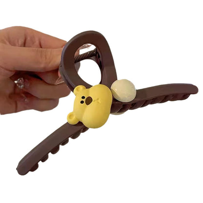 Cute bear hairpin
